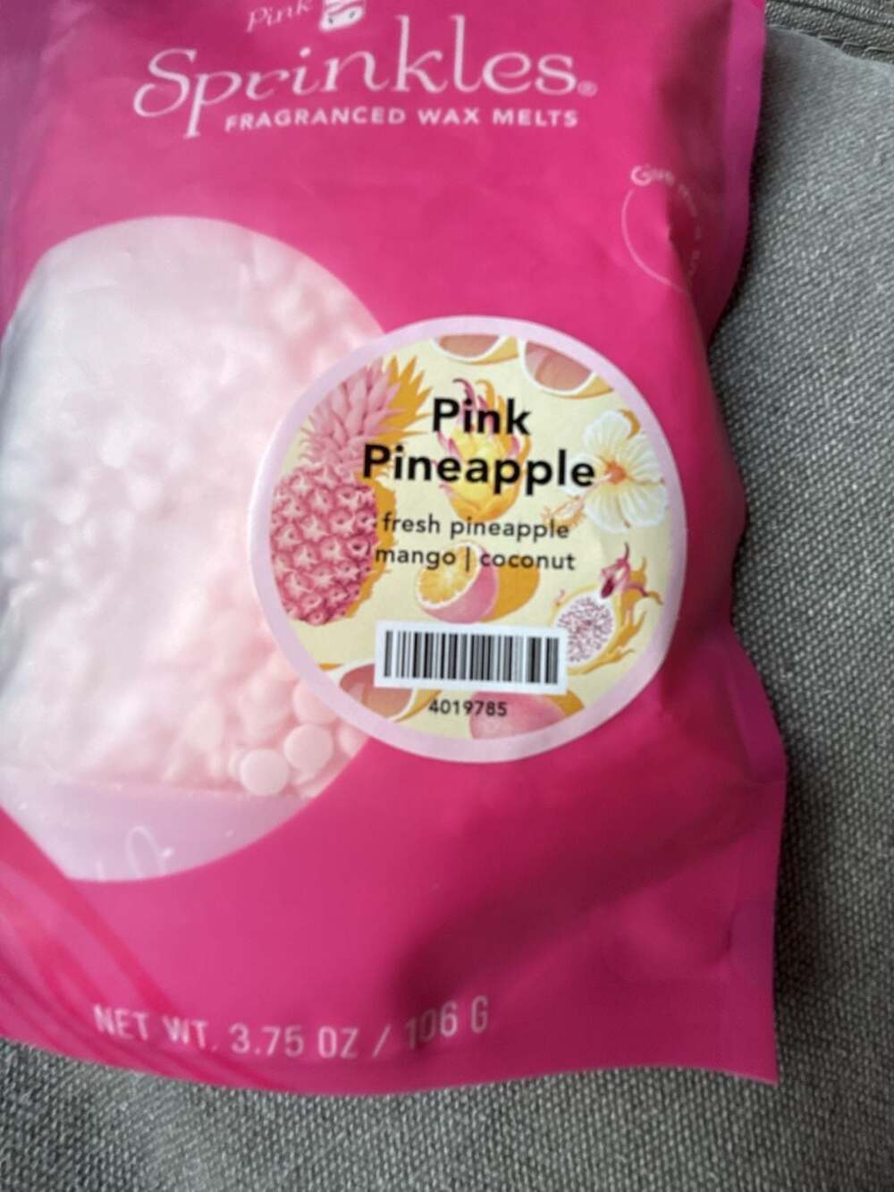 Pink Zebra Sprinkles Fragranced Wax Melts - Pink Pineapple 3.75 oz